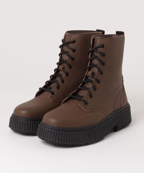 「PUMA」 ショートブーツ 24.0cm ブラック×ブラック レディース_画像9