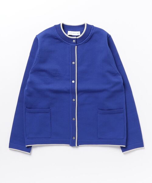 「quaranciel」 ニットカーディガン ONE SIZE ブルー レディース_画像2