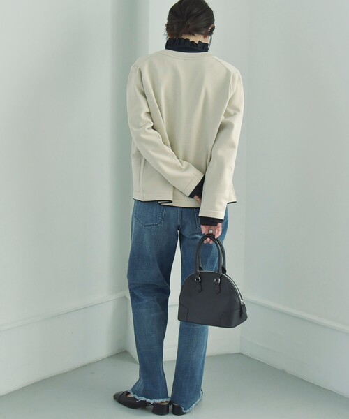 「quaranciel」 ニットカーディガン ONE SIZE ブルー レディース_画像5