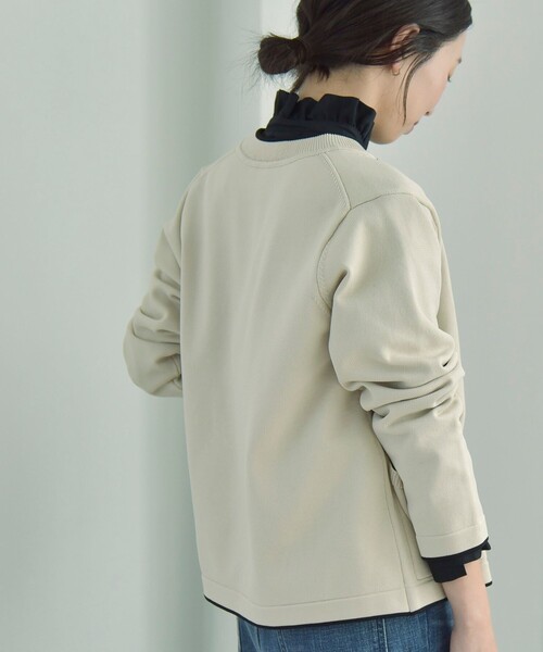 「quaranciel」 ニットカーディガン ONE SIZE ブルー レディース_画像7
