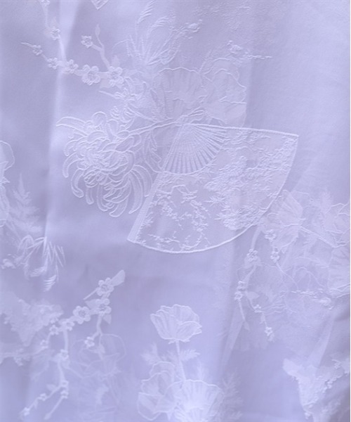 「REZEN」 7分袖シャツ X-LARGE ライトグレー メンズ_画像5