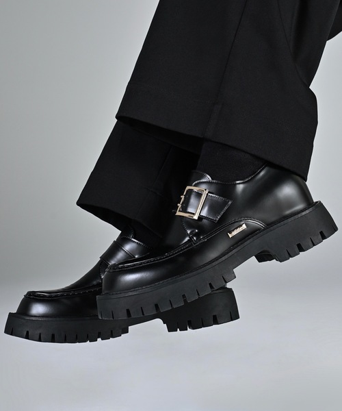 ADRER（アドラー） ローファー L ブラック メンズ : ZOZOTOWN Yahoo!店
