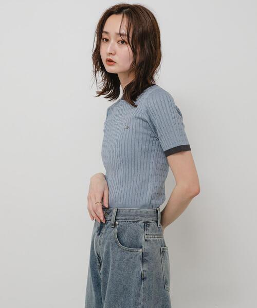 SENSE OF PLACE by URBAN RESEARCH ニット セーター 「洗濯可」バイ SENSE OF PLACE by URBAN RESEARCH ニット セーター 「洗濯可」バイ