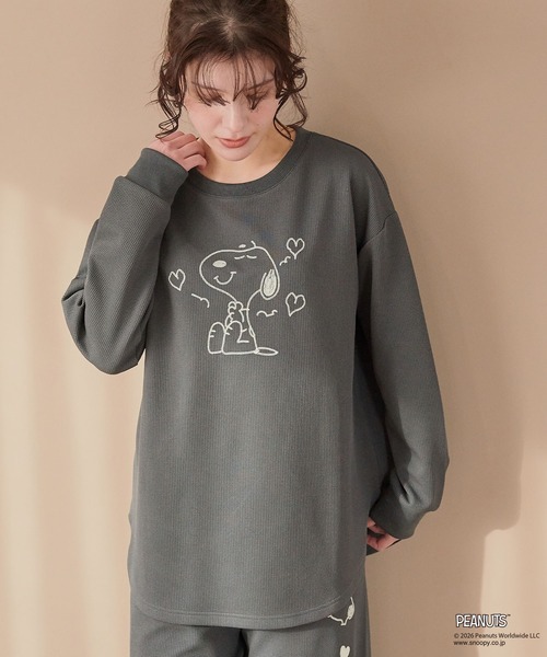 PEANUTS パジャマ ルームウェア 「PEANUTS/ピーナッツ」SNOOPY