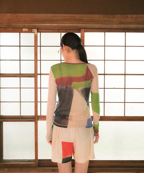 トップス PAMM MABLE PAMM see-through tops MABLE PAMM see-through tops – pamm.officialstore
