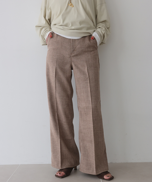 Wrangler（ラングラー） スラックス パンツ SLOBE別注 ワイド