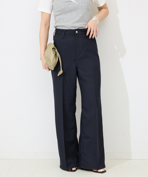 【新品未使用・タグ付】Wrangler/ラングラーSLOBE別注ワイドランチャー Wrangler（ラングラー） スラックス パンツ SLOBE別注 ワイド