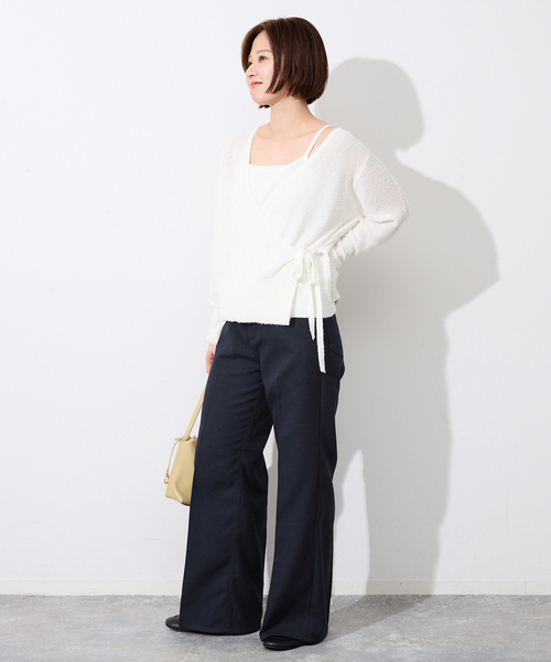 Wrangler（ラングラー） スラックス パンツ SLOBE別注 ワイド