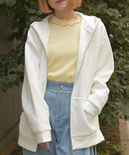 【タグ付き】フォクシー エアリーロングカーディガン ホワイト axes femme（アクシーズ ファム） カーディガン UVカットロング