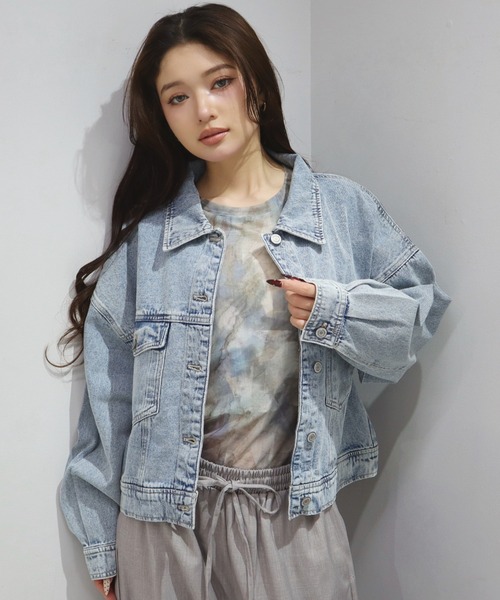 CECIL McBEE（セシルマクビー） デニムジャケット gジャン 10.0oz 