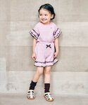 tシャツ 「新色追加」ワッフルフリル半袖Tシャ...の詳細画像3