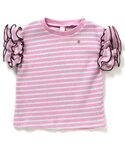 tシャツ 「新色追加」ワッフルフリル半袖Tシャ...の詳細画像2