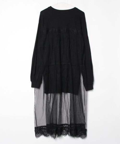 「jouetie」 長袖ワンピース MEDIUM ブラック レディース_画像2
