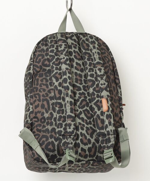 「Herschel Supply」 レオパードリュック - グリーン メンズ_画像2
