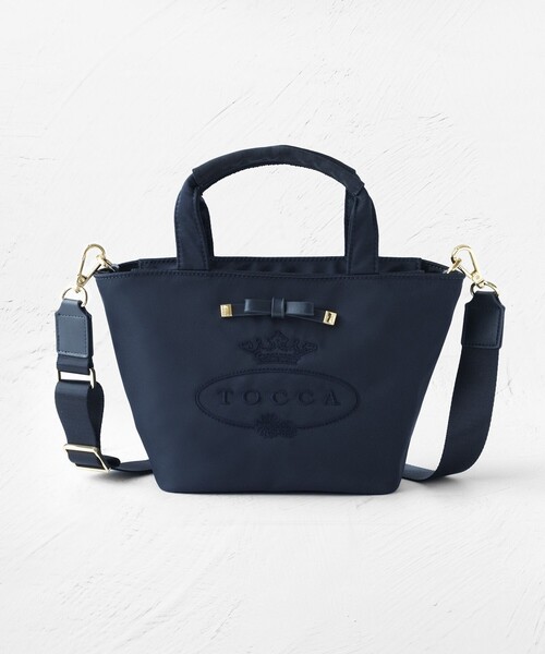 美品　TOCCA ショルダーバッグ　トートバッグ TOCCA（トッカ） ショルダーバッグ バッグ CARVED LOGO POCHETTE
