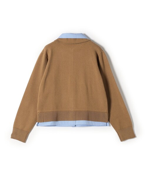 「SHIPS Colors」 カーディガン ONE SIZE ネイビー レディース_画像6