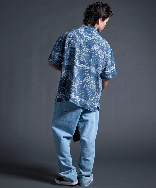Quiksilver（クイックシルバー） シャツ 半袖 半袖 シャツ ペイズリー