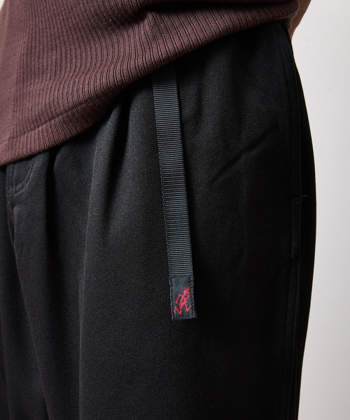 「And A」 スラックス MEDIUM チャコールグレー メンズの画像
