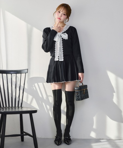 「one after another NICE CLAUP」 セットアップ FREE ブラック レディース_画像8