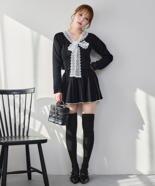 「one after another NICE CLAUP」 セットアップ FREE ブラック レディース_画像9