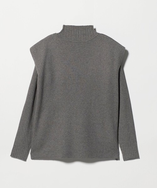 「A DAY IN THE LIFE UNITED ARROWS」 長袖ニット FREE ネイビー レディース_画像2