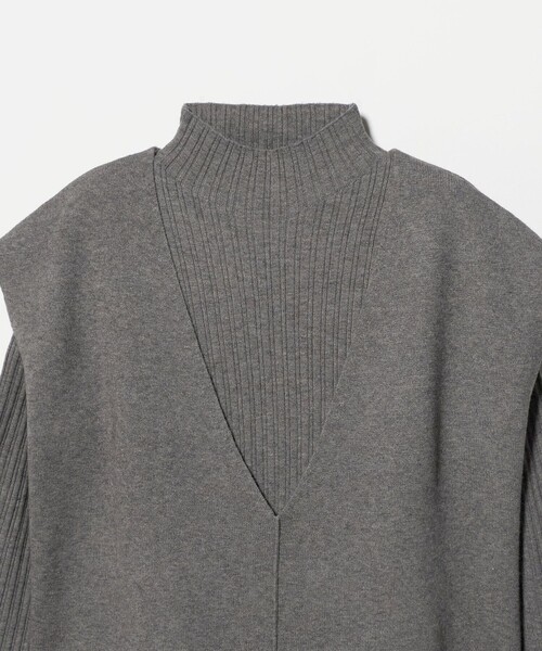 「A DAY IN THE LIFE UNITED ARROWS」 長袖ニット FREE ネイビー レディース_画像3