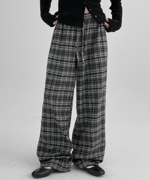 「BLACKUP」 イージーパンツ ONESIZE ブラック レディース_画像8