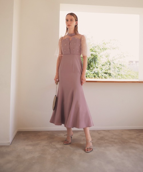「Leja」 半袖ワンピース MEDIUM ブラック レディース_画像5