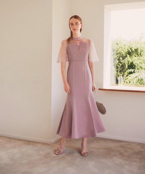 「Leja」 半袖ワンピース MEDIUM ブラック レディース_画像7