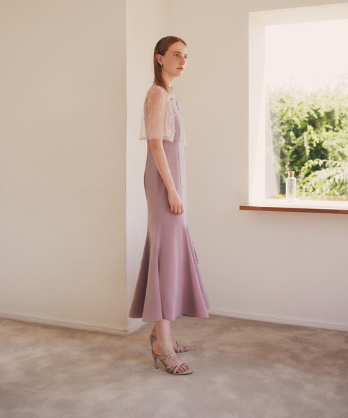 「Leja」 半袖ワンピース MEDIUM ブラック レディース_画像8
