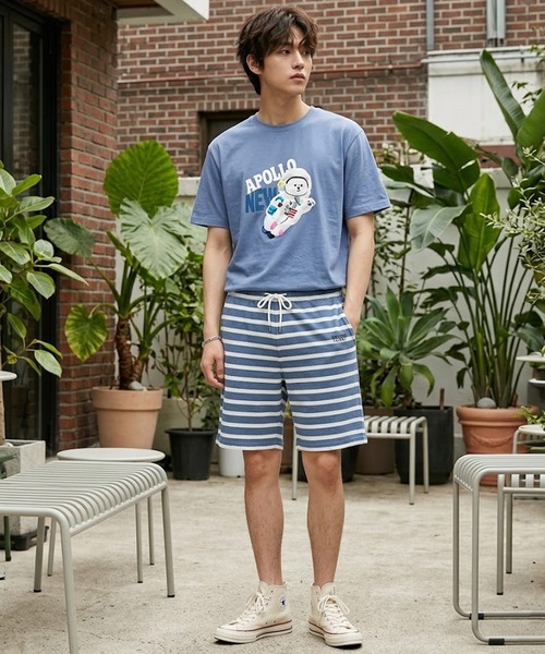 パジャマ Beyond Closet ビヨンドクローゼット パイルボーダー上下セット メンズ レディース | ブランド登録なし | 11