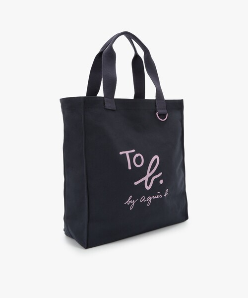 「To b. by agnes b.」 トートバッグ FREE ネイビー レディース_画像4