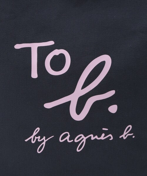 「To b. by agnes b.」 トートバッグ FREE ネイビー レディース_画像7