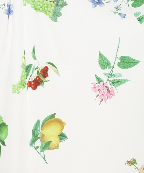 AND COUTURE（アンドクチュール） ワンピース 夏 フルーツ柄プリント