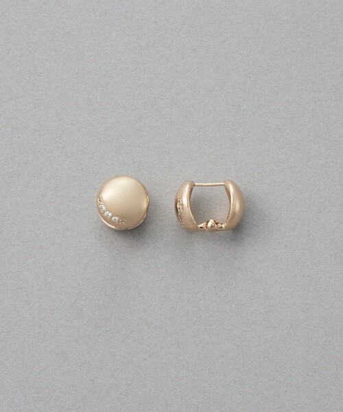 ete（エテ） ピアス ビジュー ハグピアス レディース : ZOZOTOWN Yahoo