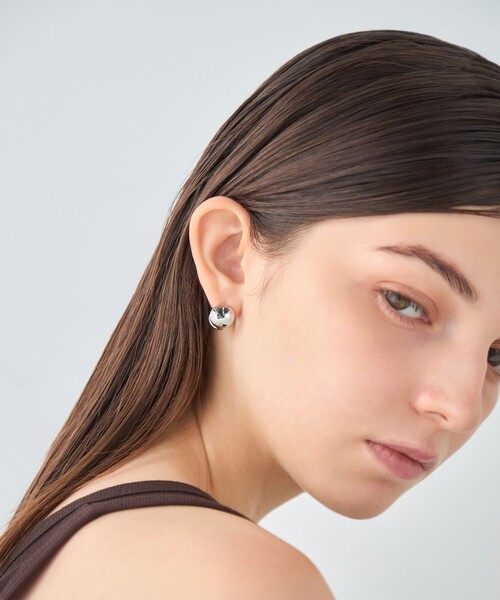 ete（エテ） ピアス ビジュー ハグピアス レディース : ZOZOTOWN Yahoo