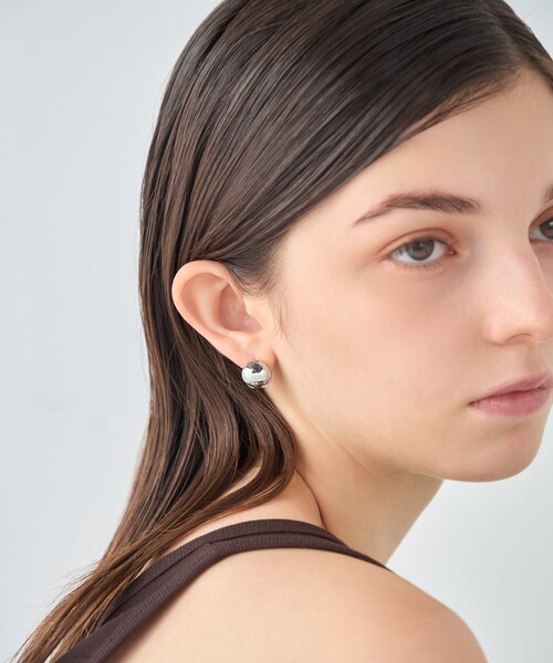 ete（エテ） ピアス ビジュー ハグピアス レディース : ZOZOTOWN Yahoo