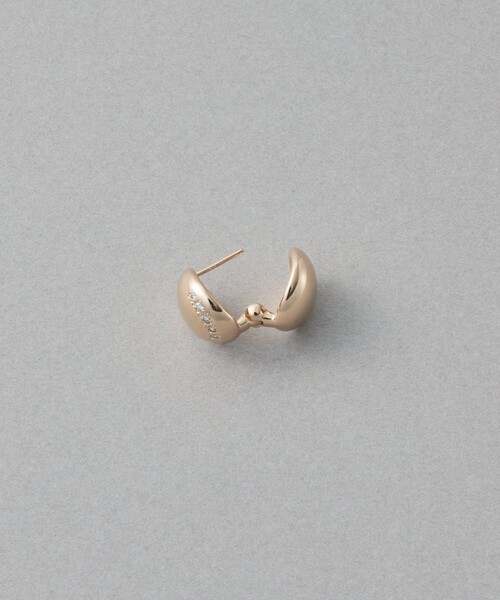 ete（エテ） ピアス ビジュー ハグピアス レディース : ZOZOTOWN Yahoo