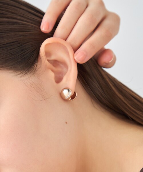 ete（エテ） ピアス ビジュー ハグピアス レディース : ZOZOTOWN Yahoo