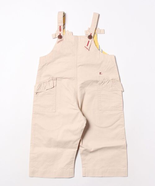 「RAGMART」 「KIDS」オーバーオール 90cm ベージュ キッズ_画像2