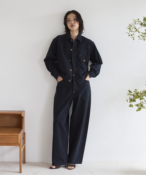 美品 Lee リー デニムジャケット カウボーイ Gジャン 1st モデル S Lee（リー） デニムジャケット gジャン × Firsthand 別注 OVERDYE