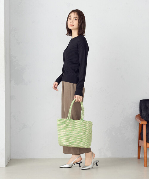 「MONO COMME CA」 トートバッグ FREE ベージュ レディース_画像8