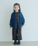 ブラウス シャツ デニム シャツ / キッズ ...の詳細画像5