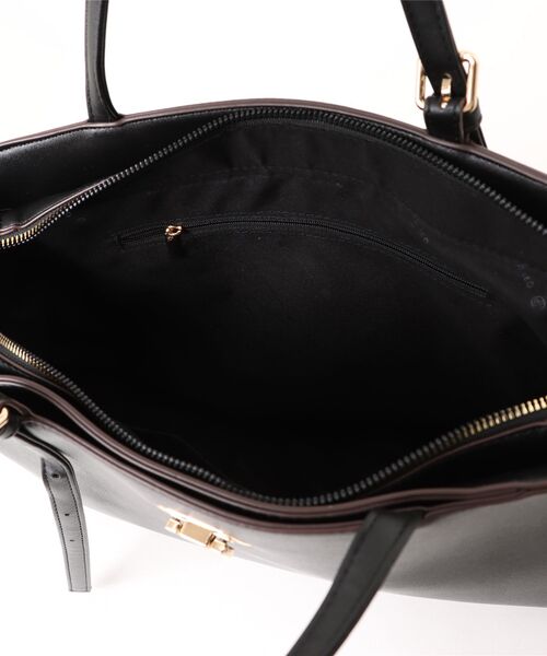 「HUNDRED」 トートバッグ ONE SIZE ブラック レディース_画像4