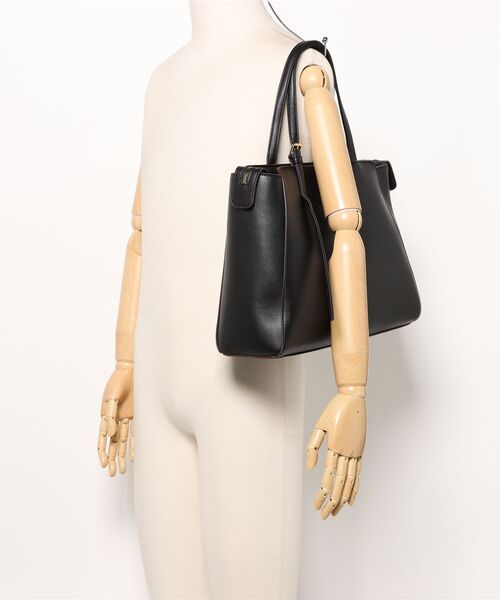 「HUNDRED」 トートバッグ ONE SIZE ブラック レディース_画像5