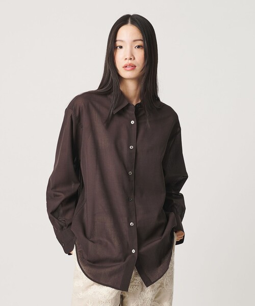 新品✨ BEAUTY&YOUTH UNITED ARROWS シャツブラウス BEAUTY＆YOUTH UNITED ARROWS ブラウス シャツ 毛ポリエステル