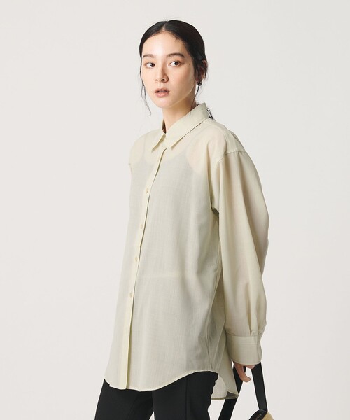 BEAUTY＆YOUTH UNITED ARROWS ブラウス シャツ 毛ポリエステル