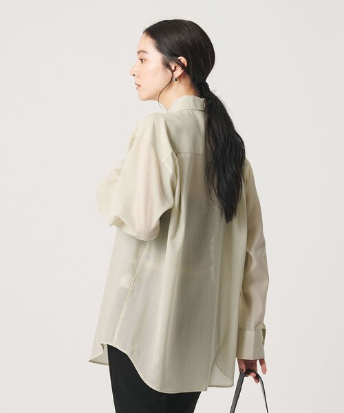 BEAUTY＆YOUTH UNITED ARROWS ブラウス シャツ 毛ポリエステル