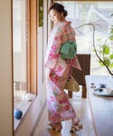浴衣 レディース 浴衣 2点セット 浴衣+半幅...の詳細画像3