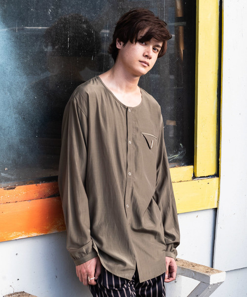 内祝い シャツ ブラウス Foster No Collar Sh フォスターノーカラーシャツ Zozotown Paypayモール店 通販 Paypayモール 新品即決 Abmicse Org